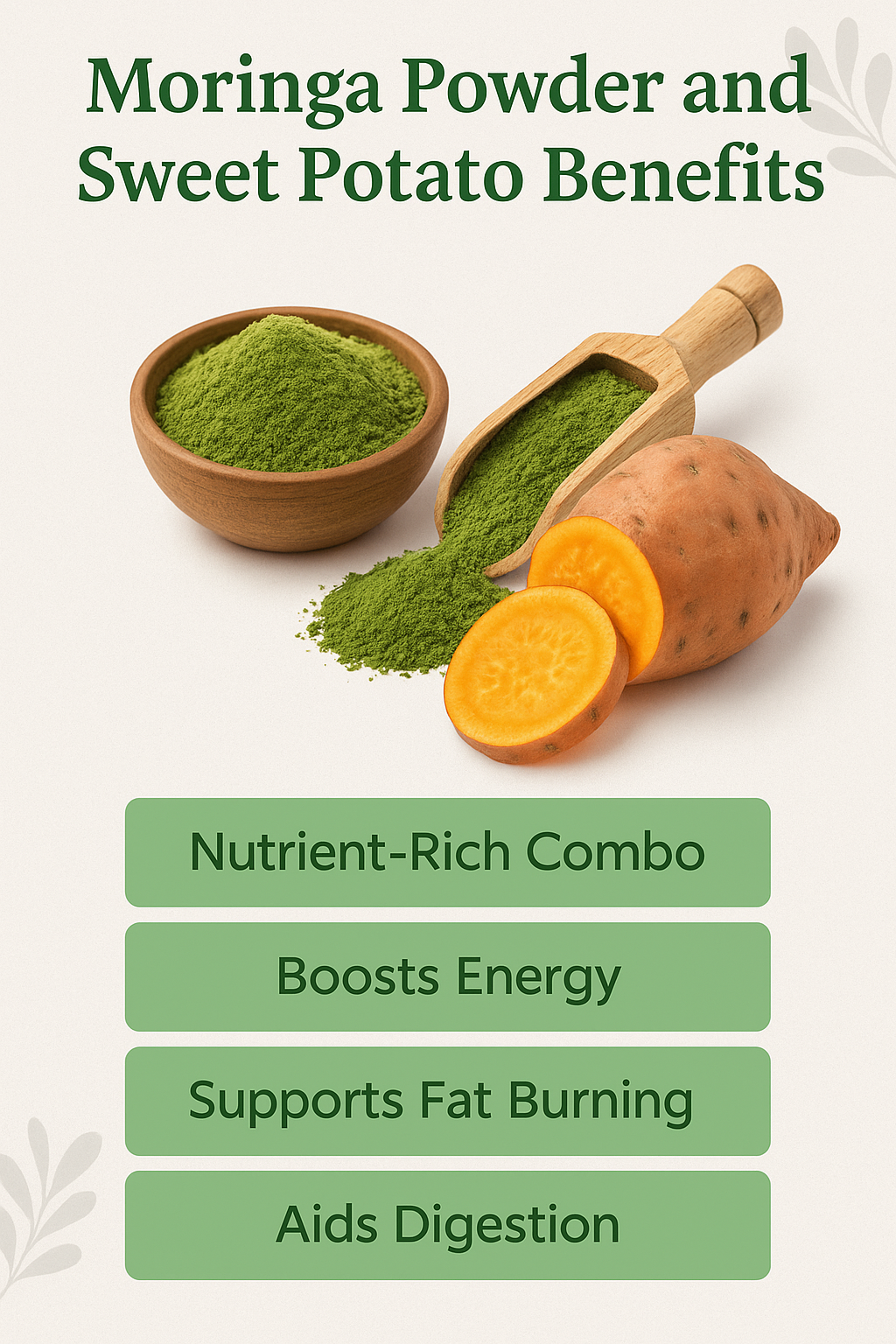 Moringa Powder and Sweet Potato: The Superfood Combo You Need Today