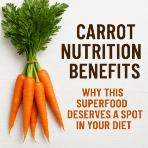 a bunch of carrots with leaves, beta carotene in carrots