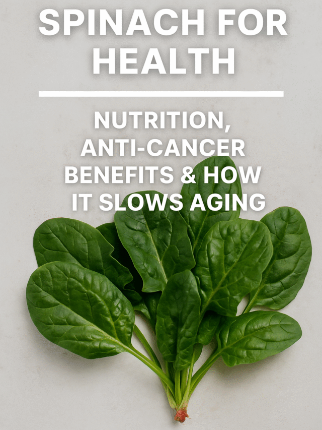 Spinach Health Benefits: Anti-Aging, Immunity & Cancer Defense